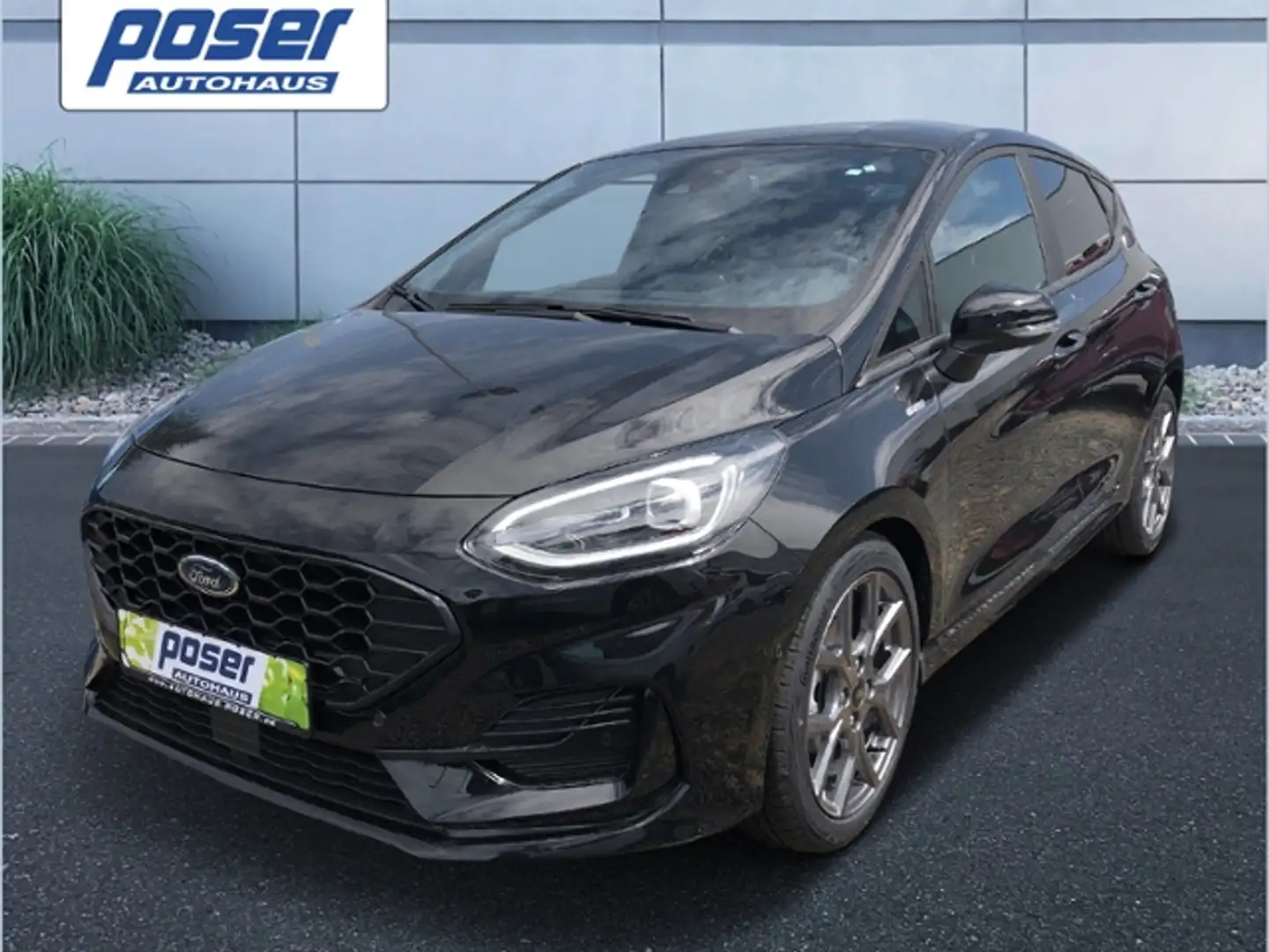 Ford Fiesta ST-Line 1.0 MHEV EcoBoost Automatik ACC LED NAVI Schwarz - 2