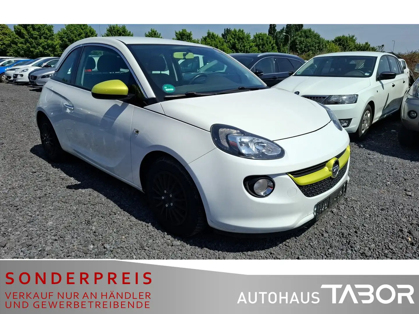 Opel Adam 1.4 Jam Winter-Paket Klima GRA HU 09/2026 Weiß - 2