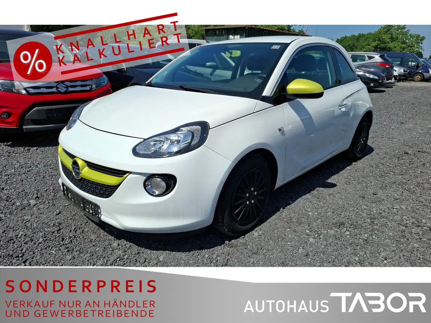 Opel Adam 1.4 Jam Winter-Paket Klima GRA HU 09/2026 Weiß - 1