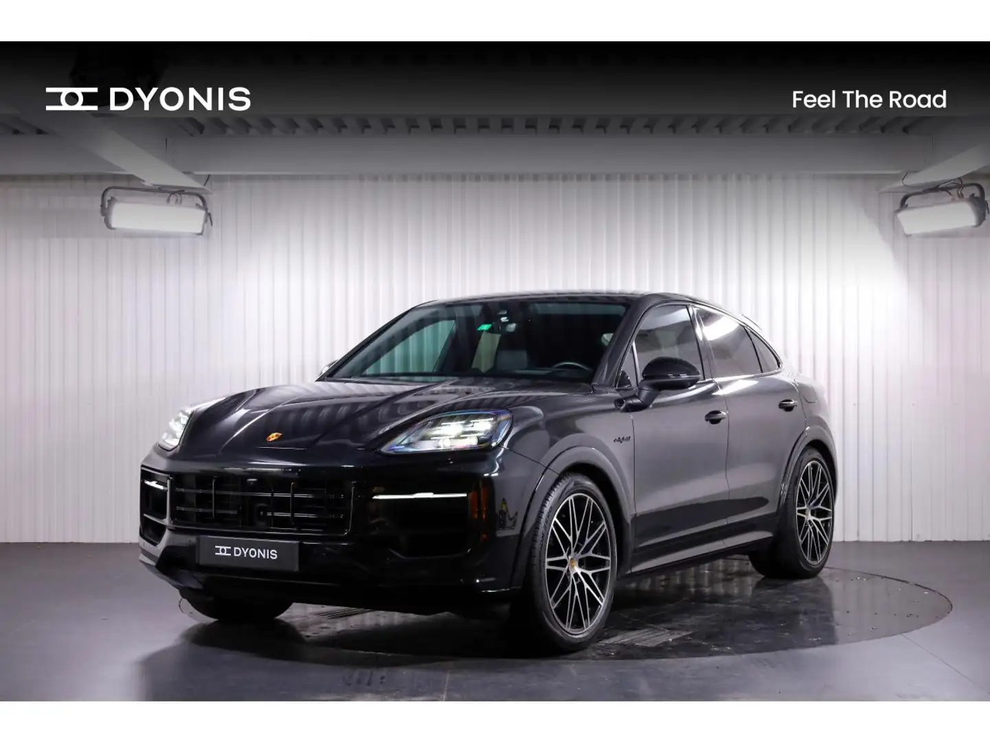 Porsche Cayenne 3.0L V6 470CV E-Hybrid - TVA LOA Schwarz - 1