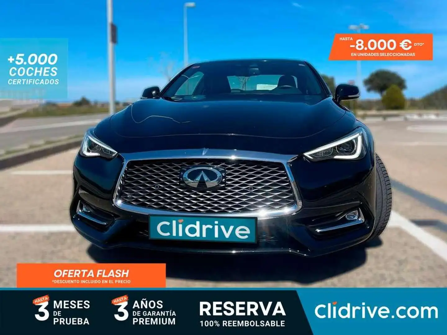 Infiniti Q60 2.0 Sport Schwarz - 1