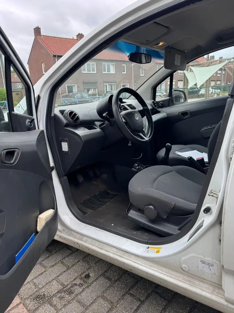 Chevrolet Spark 1.0 16V LS Bi-Fuel Blanco - 1