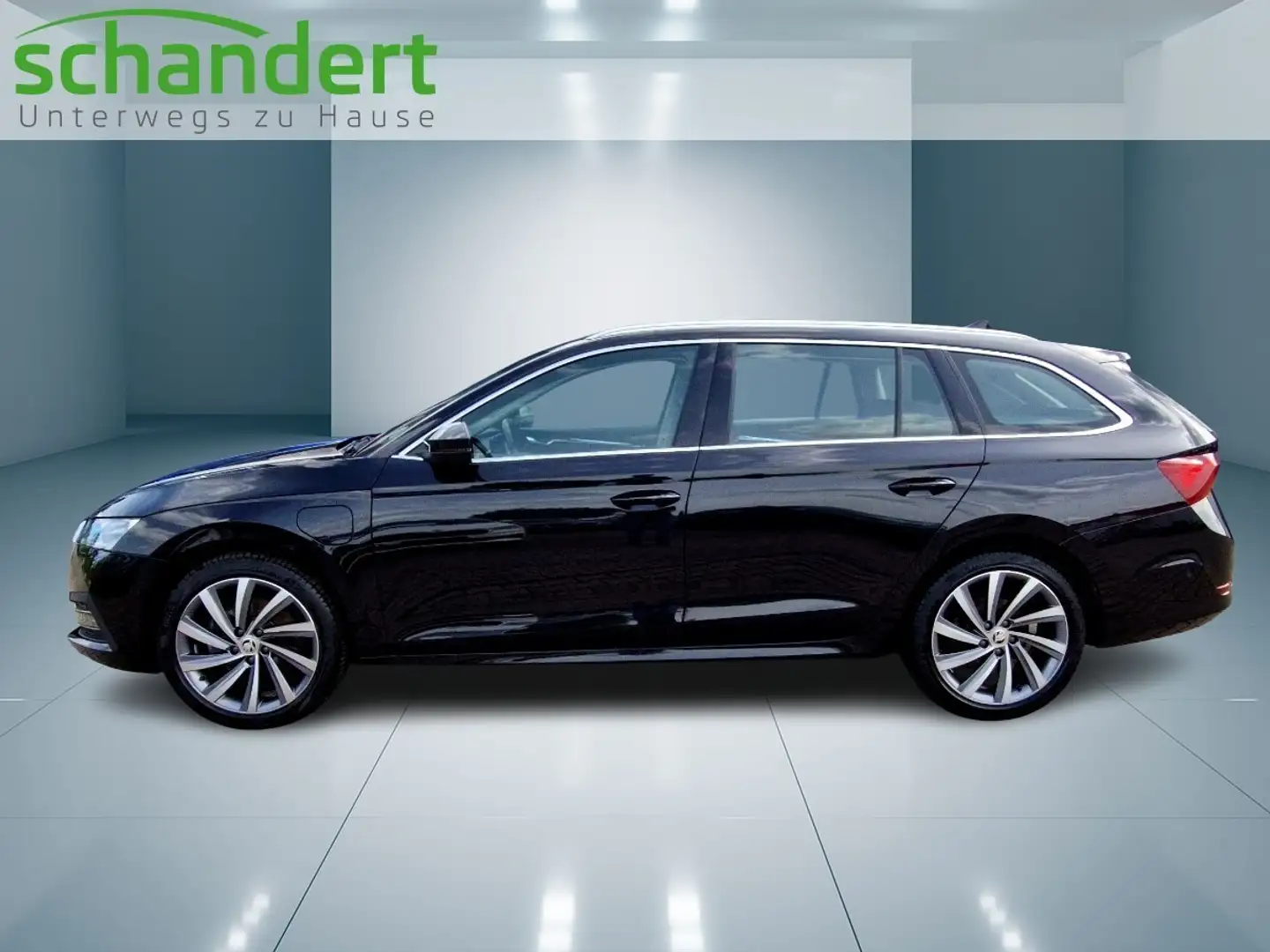 Skoda Octavia Combi 1.4 TSI Style iV DSG Matrix Navi PLA Zwart - 2