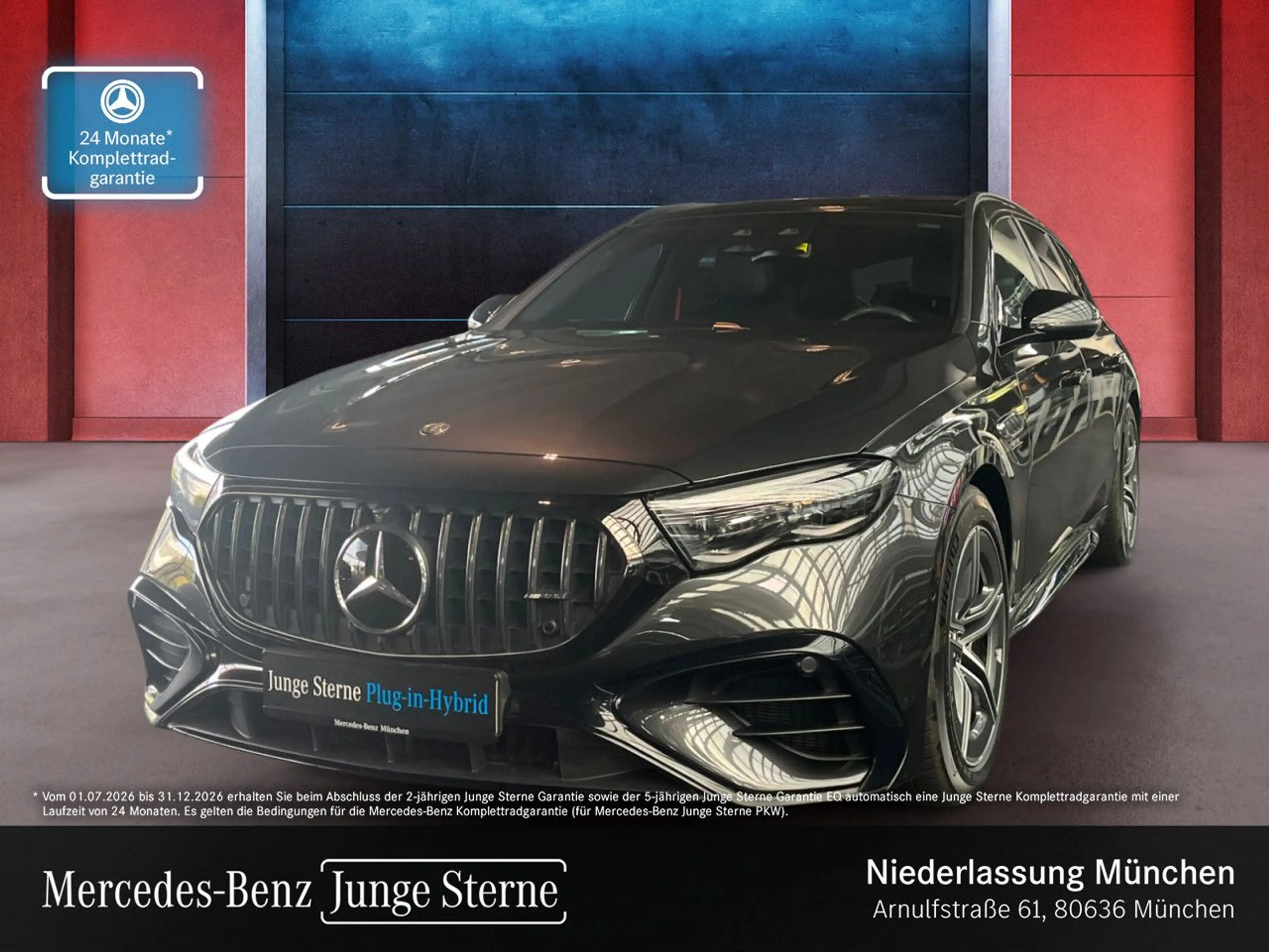 Mercedes-Benz E 53 AMG T 4M Hybrid Fahrass 360° Pano Burmester
