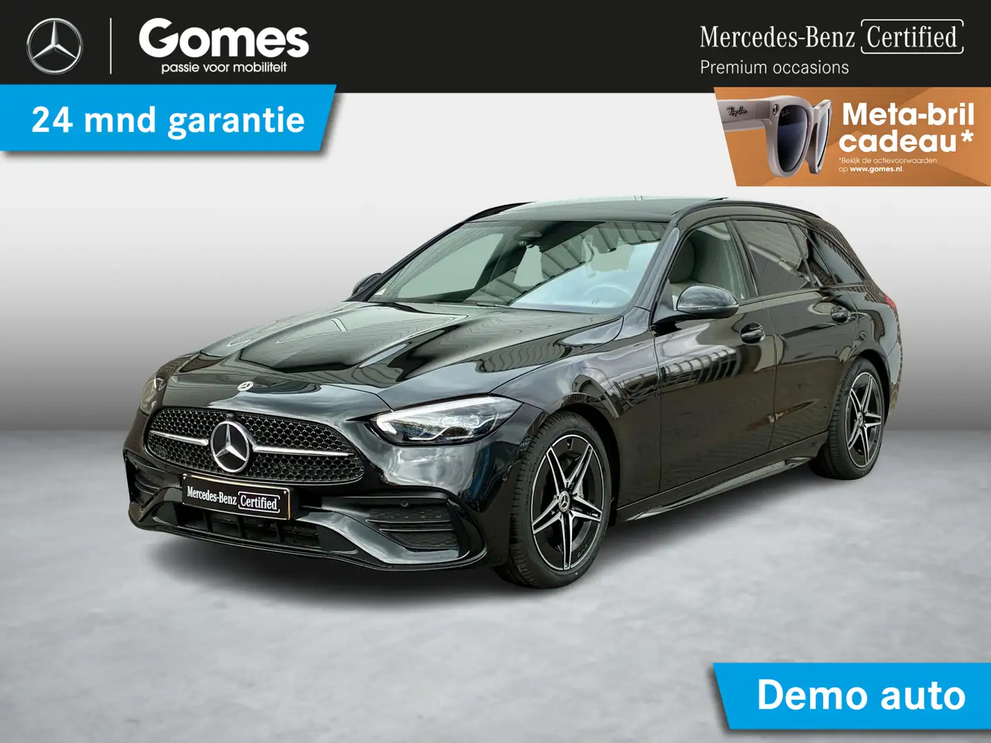 Mercedes-Benz C 180 Estate Star Edition AMG | Night Pakket | Panoramad Zwart - 1