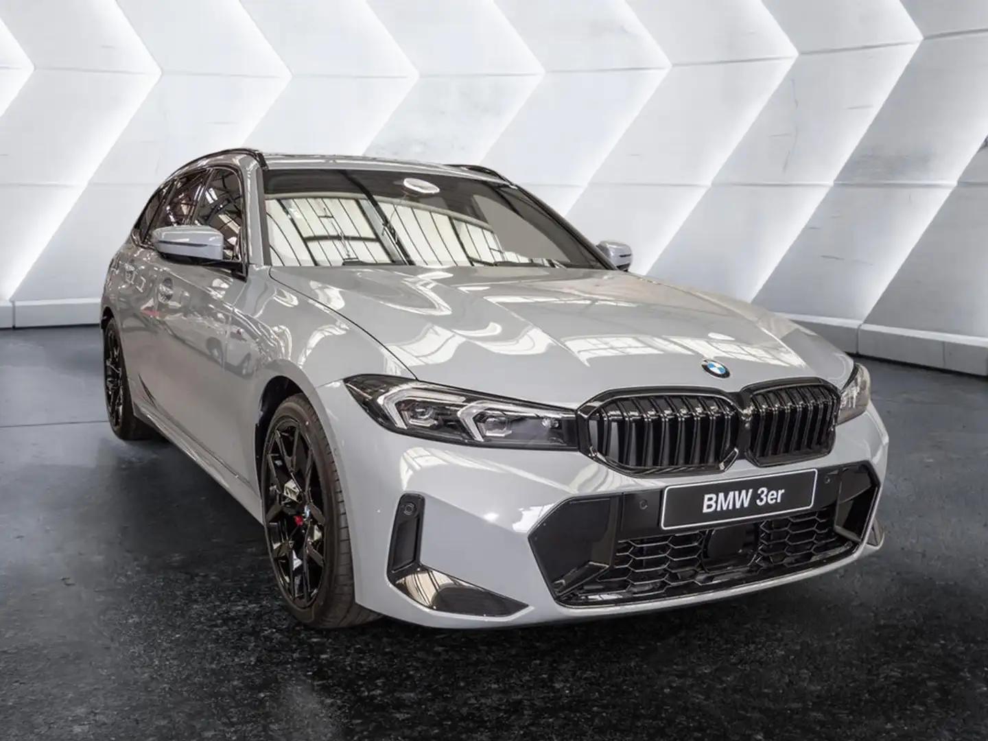 BMW 330 i Touring xDrive M-Sport Pro HUD PANO 360° Gris - 2