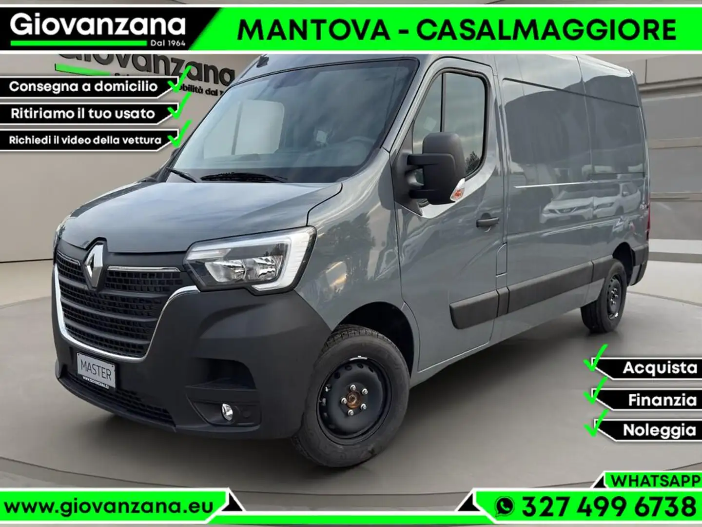 Renault Master T33 2.0 blue dci 130cv L2H2 Grigio - 1