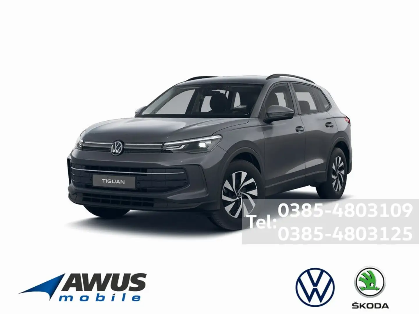 Volkswagen Tiguan 1.5eTSI DSG Life AHK Grau - 1