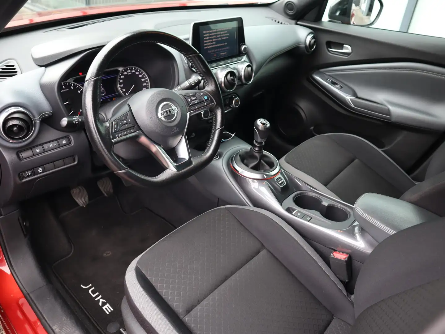 Nissan Juke 1.0 DIG-T N-Design | Adapt. Cruise | Stoel- en voo Rood - 2
