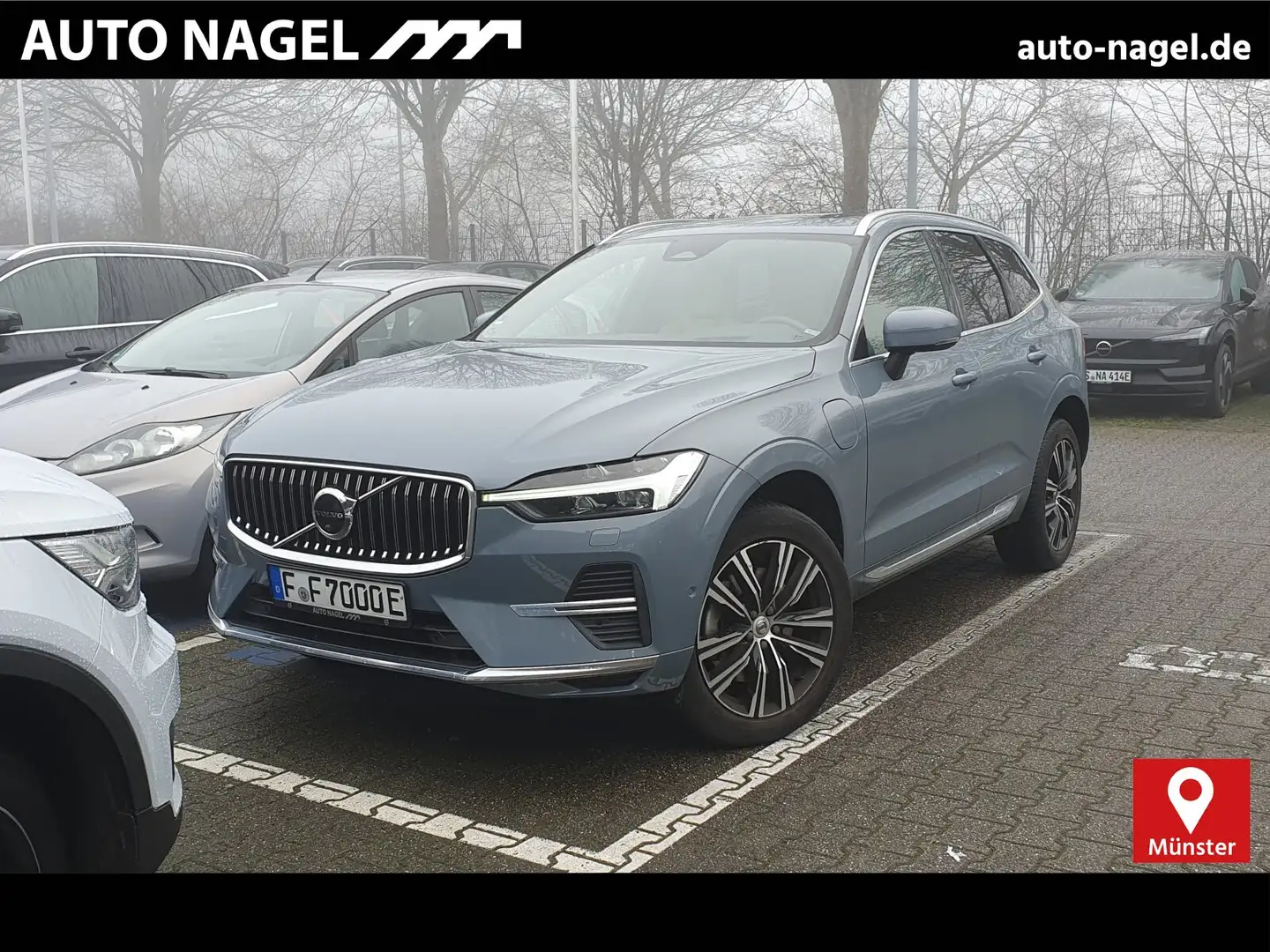 Volvo XC60 XC60 T6 AWD Inscription Plug-In SD/Keyless-Start Gris - 1