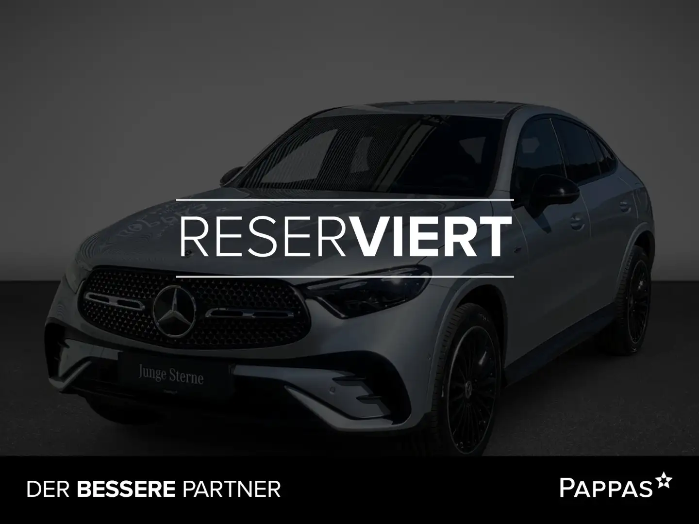 Mercedes-Benz GLC 300 de 4MATIC Coupé mit EQ Hybrid Technologie *AMG-Lin Silber - 1