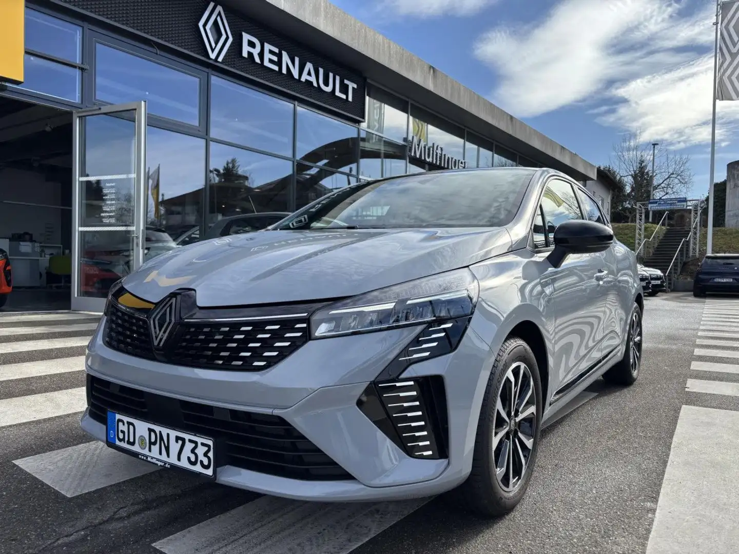 Renault Clio Techno TCe 90 ABS Fahrerairbag Seitenairbag Grijs - 2