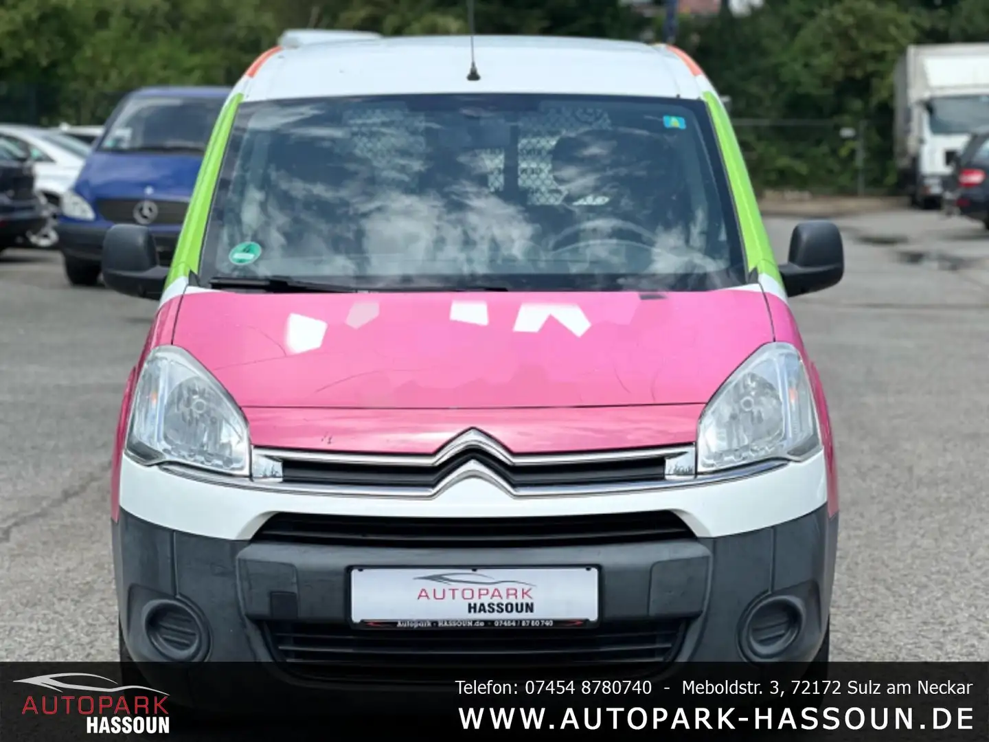 Citroen Berlingo Kasten Niveau B L1 TÜV 08/26 Garantie 3-Sitz. Weiß - 2