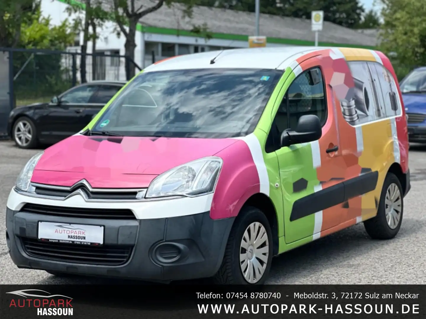 Citroen Berlingo Kasten Niveau B L1 TÜV 08/26 Garantie 3-Sitz. Weiß - 1