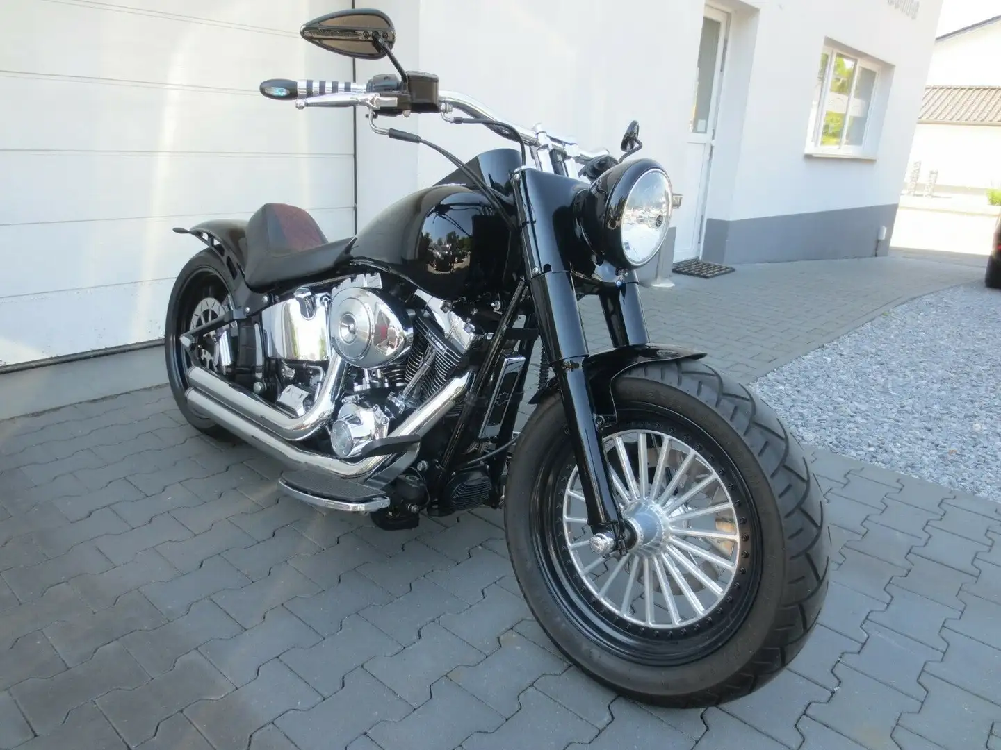Harley-Davidson Fat Boy Screamin Eagle | Custom | Rick's | 260er Negru - 1