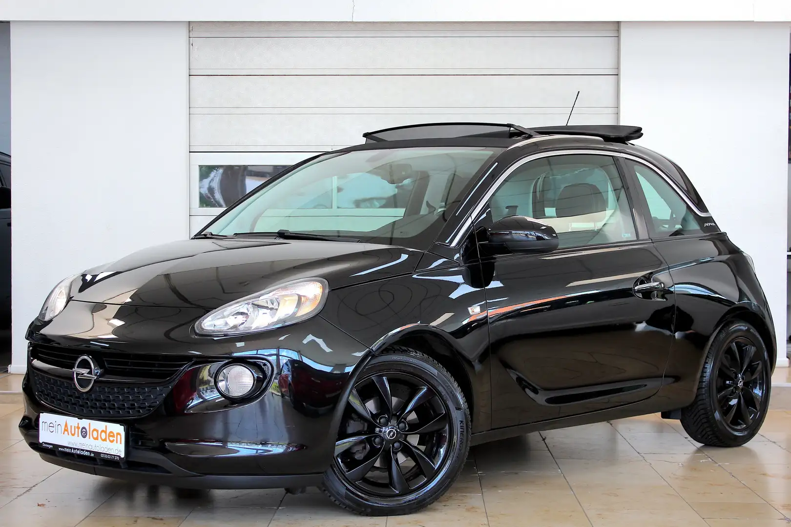 Opel Adam Adam OPEN Air 1.0 ECOTEC *LEDER*NAVI*iLINK*PDC* Schwarz - 1