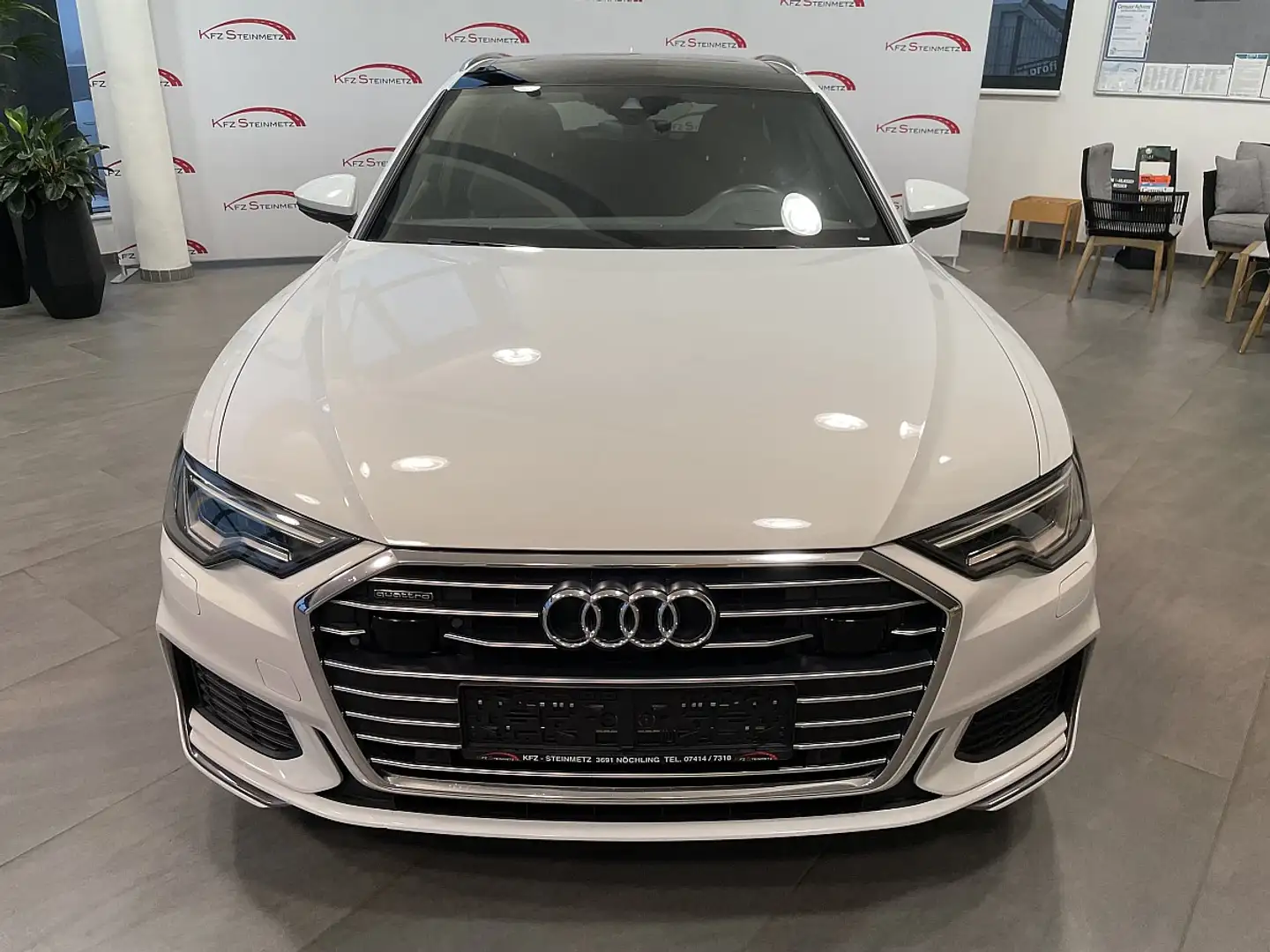 Audi A6 Avant 40 TDI quattro S-tronic 2x S-line, Pano, ACC Weiß - 2