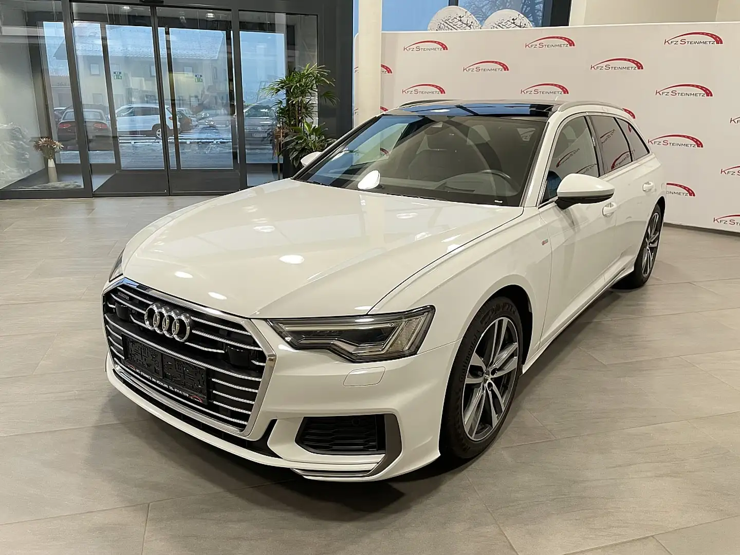 Audi A6 Avant 40 TDI quattro S-tronic 2x S-line, Pano, ACC Weiß - 1