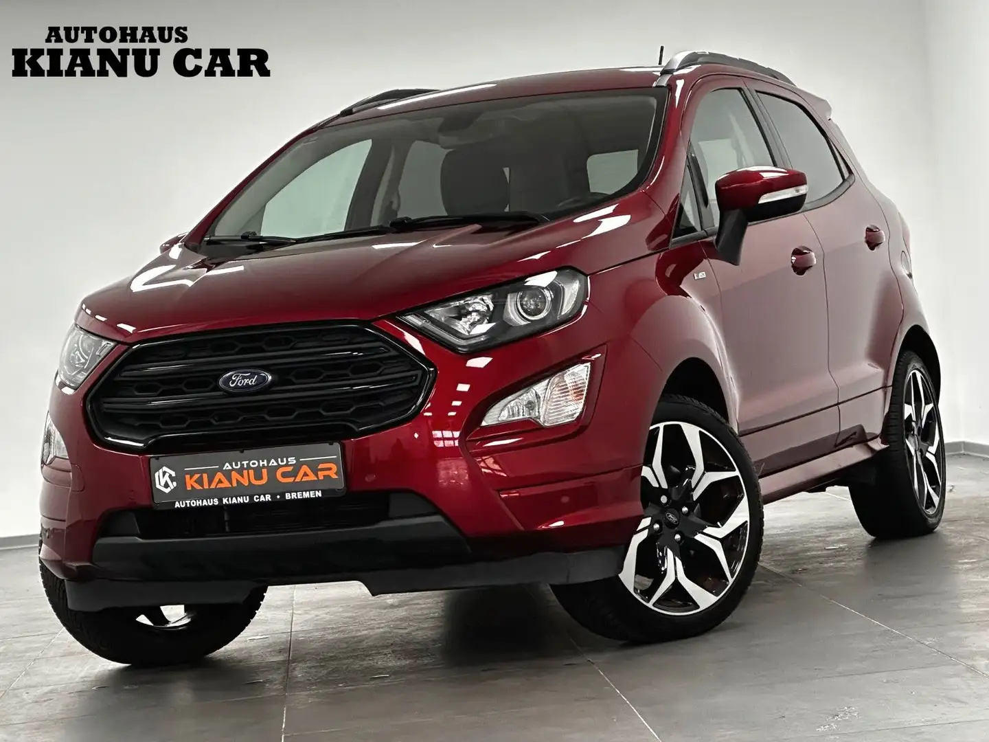 Ford EcoSport ST-Line.AHK.NAVI.KAM.SHZ.PDC.TMP Rouge - 1