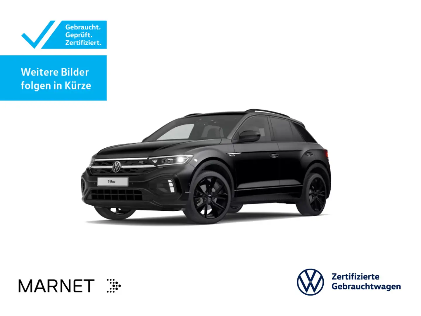 Volkswagen T-Roc 2.0 TSI DSG R-LINE*BLACK-STYLE*IQ.LIGHT*PA Nero - 1