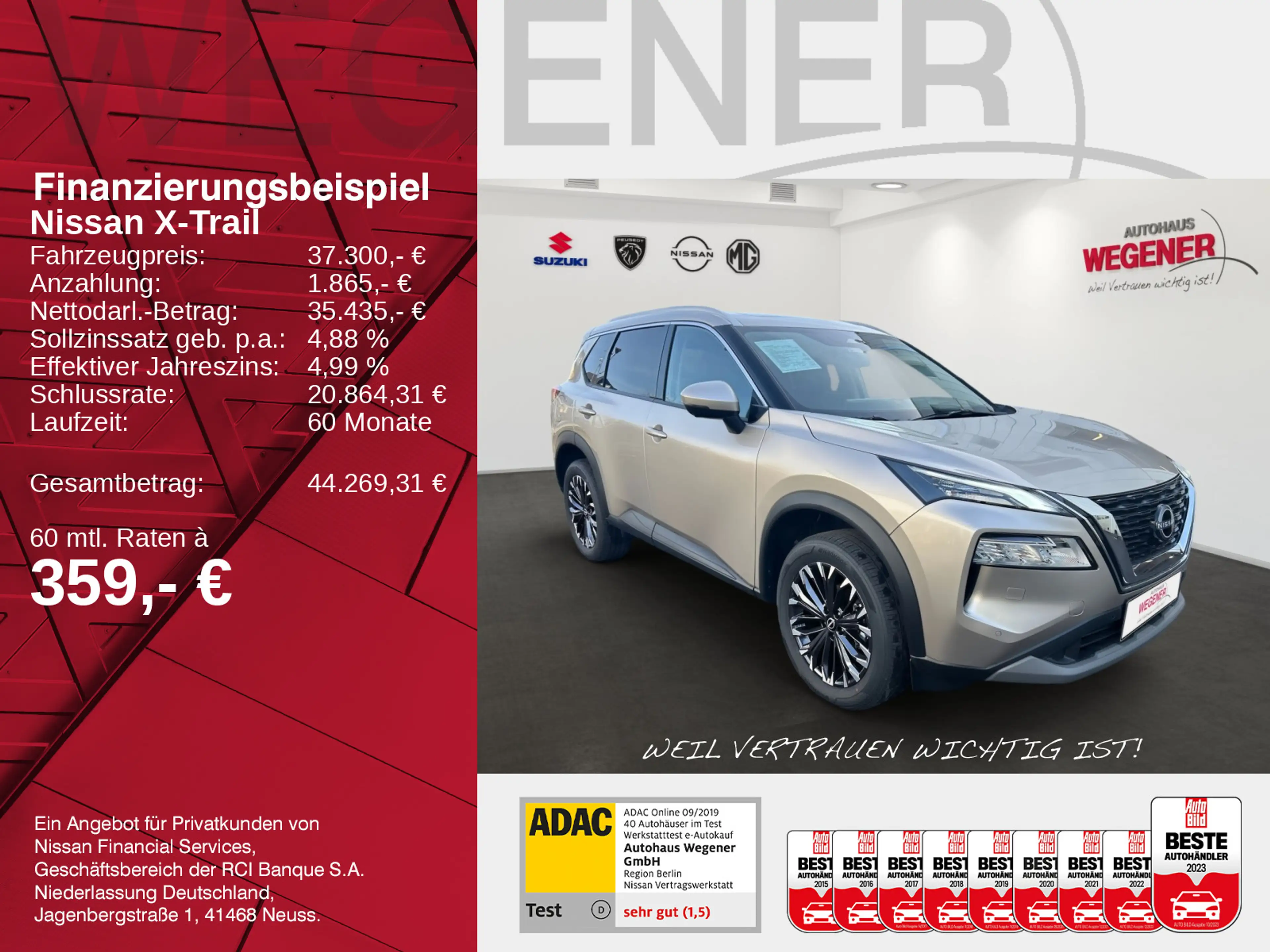 Nissan X-Trail N-Connecta 1.5 AT - MHEV 360CAM WIFI Car — photo 2
