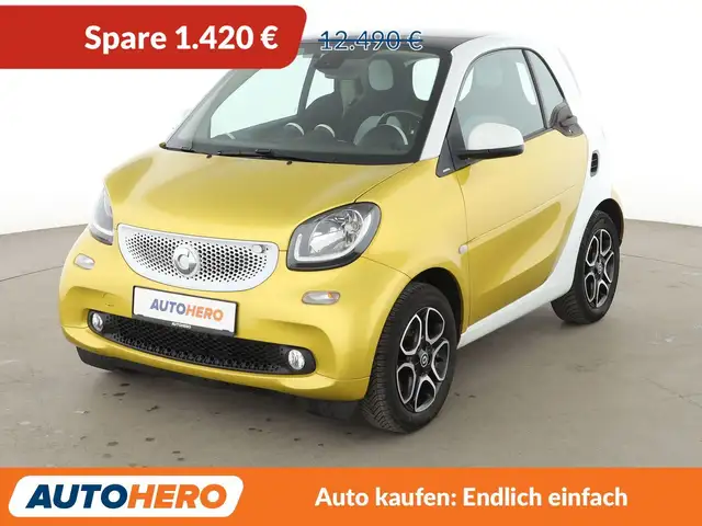 2017 smart Fortwo in Yellow for sale