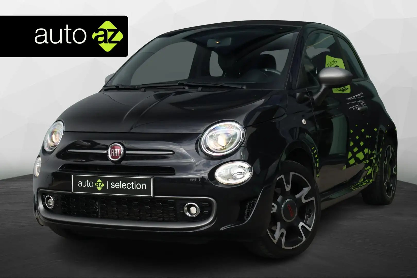 Fiat 500 1.2 Zwart - 1
