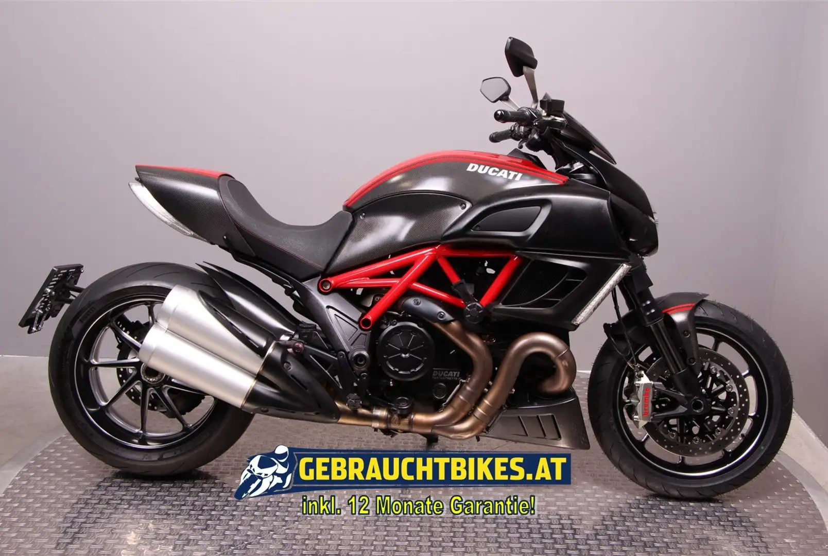 Ducati Diavel 1200 ABS, mit Garantie, Teilzahlung möglich! Rosso - 1