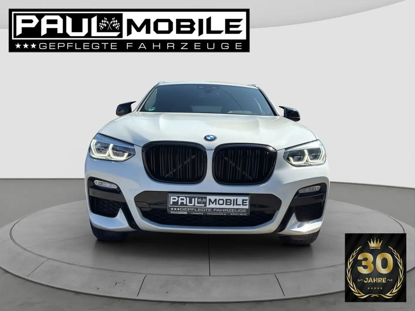 BMW X4 xDrive 30i M Sport Paket Prof HUD LED Rcam HiFi Blanc - 2