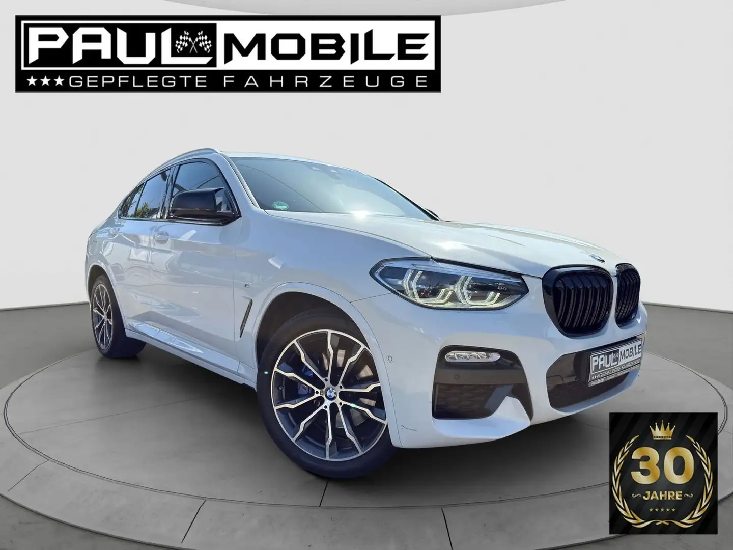 BMW X4 xDrive 30i M Sport Paket Prof HUD LED Rcam HiFi Blanc - 1