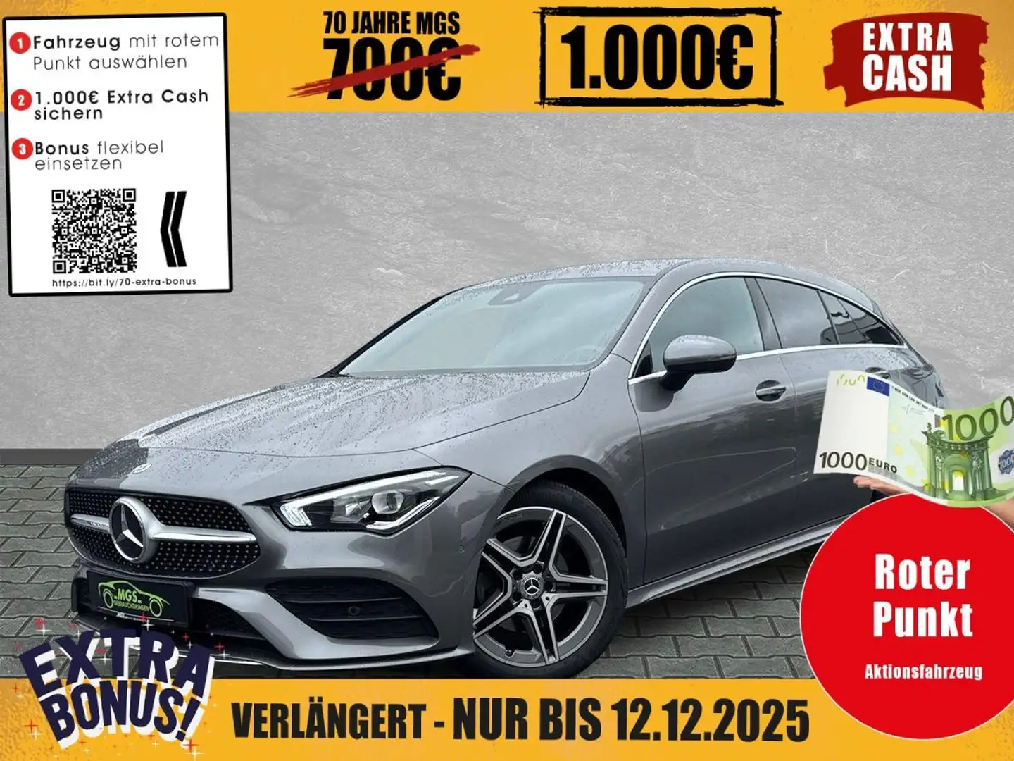 Mercedes-Benz CLA 200 AMG-Line 1.3 KAT #DAB #BT #NAVI Grijs - 1