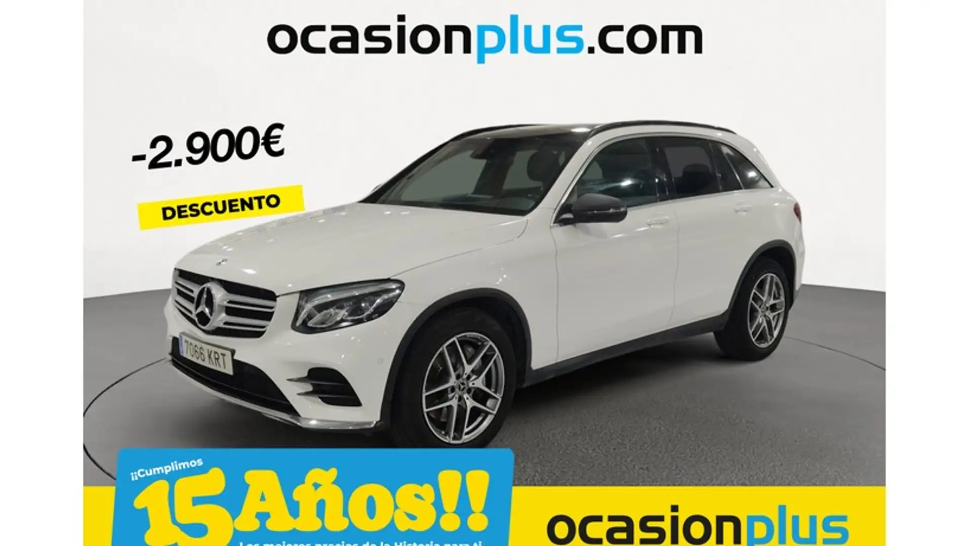 Mercedes-Benz GLC 220 220d 4Matic Aut. Blanc - 1