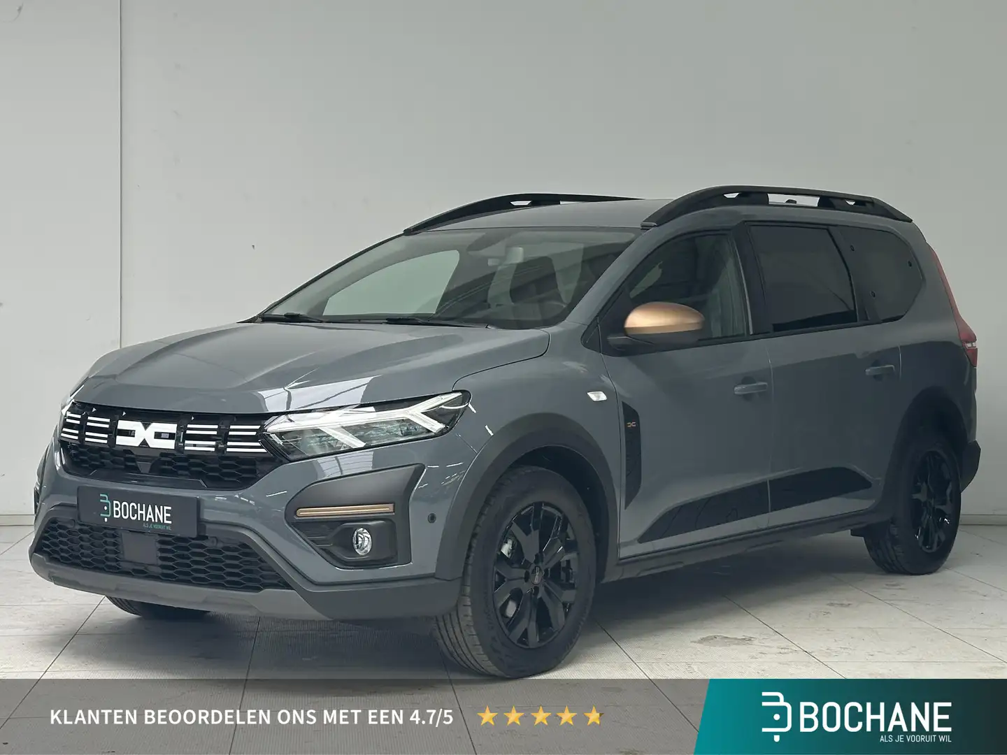 Dacia Jogger 1.6 Hybrid 140 Extreme 7p. | Parkeersensoren V+A | Gris - 1