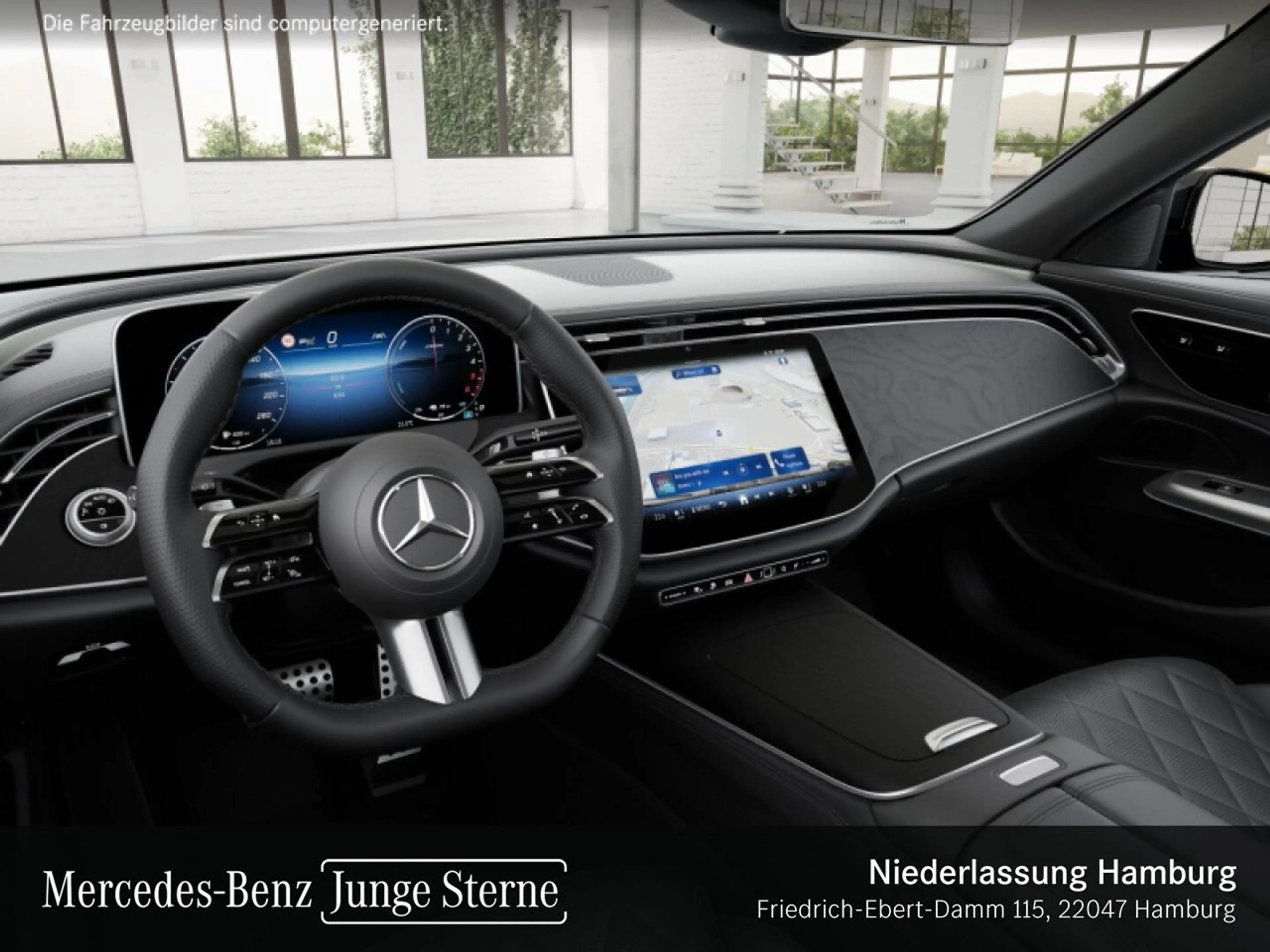 Mercedes-Benz E 300 de T 4M AMG Fahrass 360° Distr. LED AHK PTS — photo 10