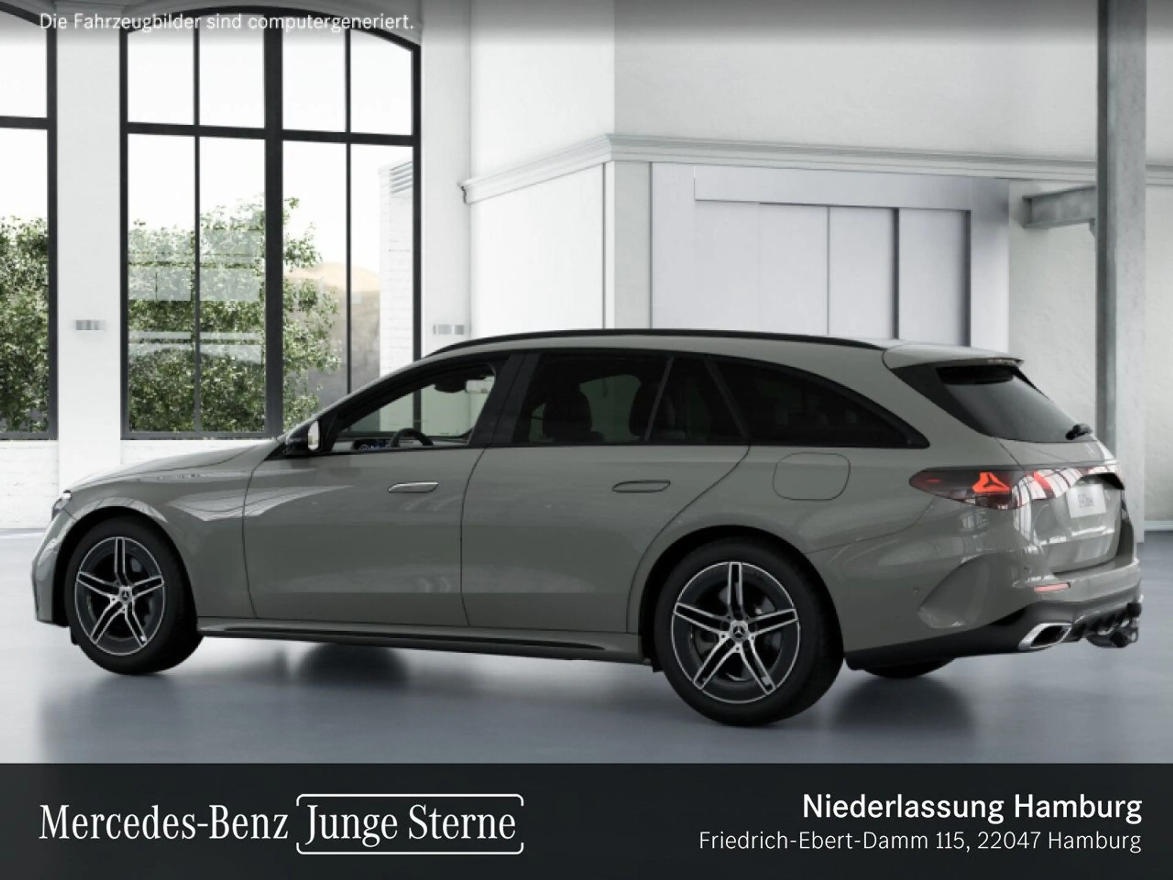 Mercedes-Benz E 300 de T 4M AMG Fahrass 360° Distr. LED AHK PTS — photo 15