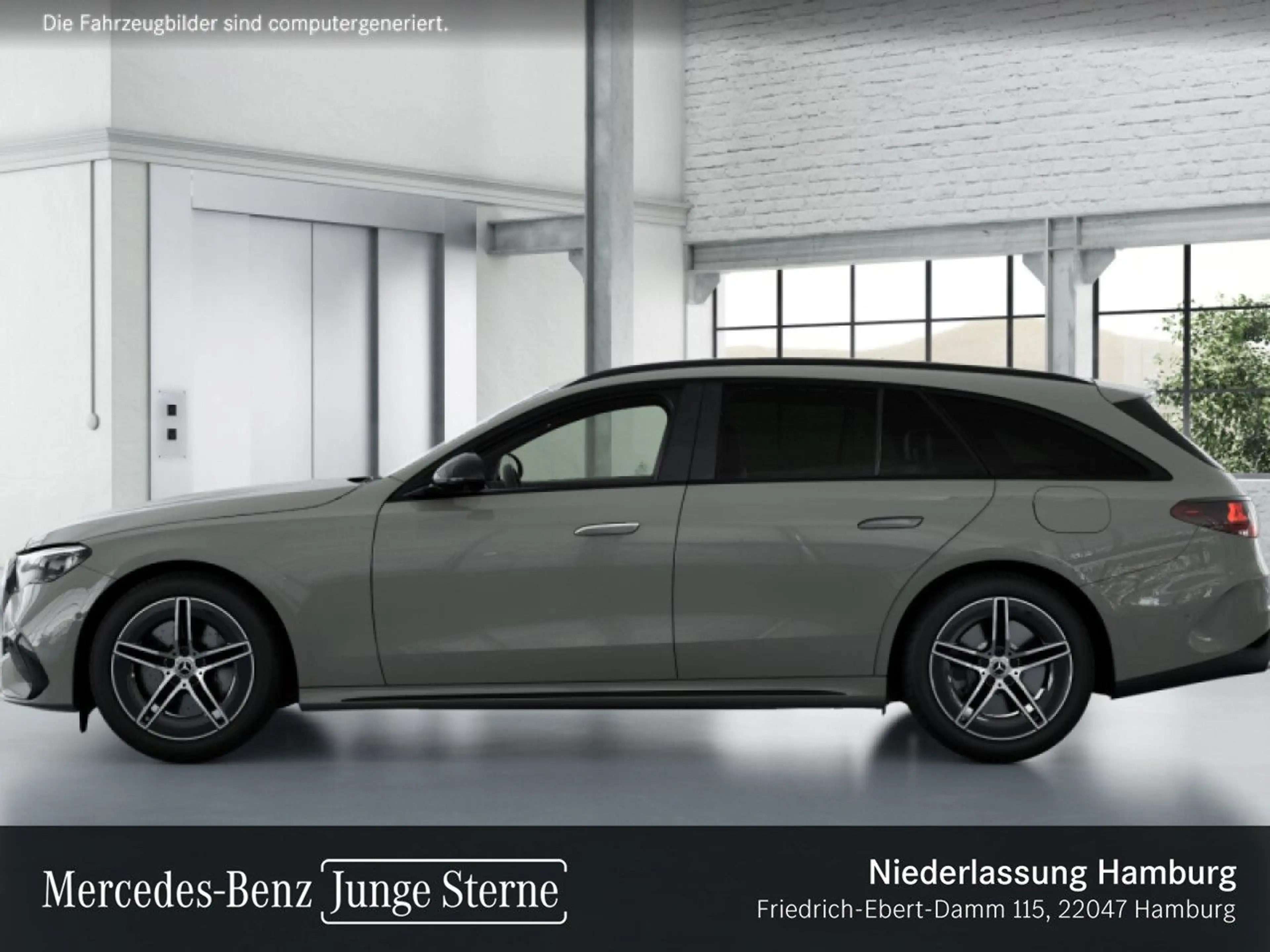 Mercedes-Benz E 300 de T 4M AMG Fahrass 360° Distr. LED AHK PTS — photo 6