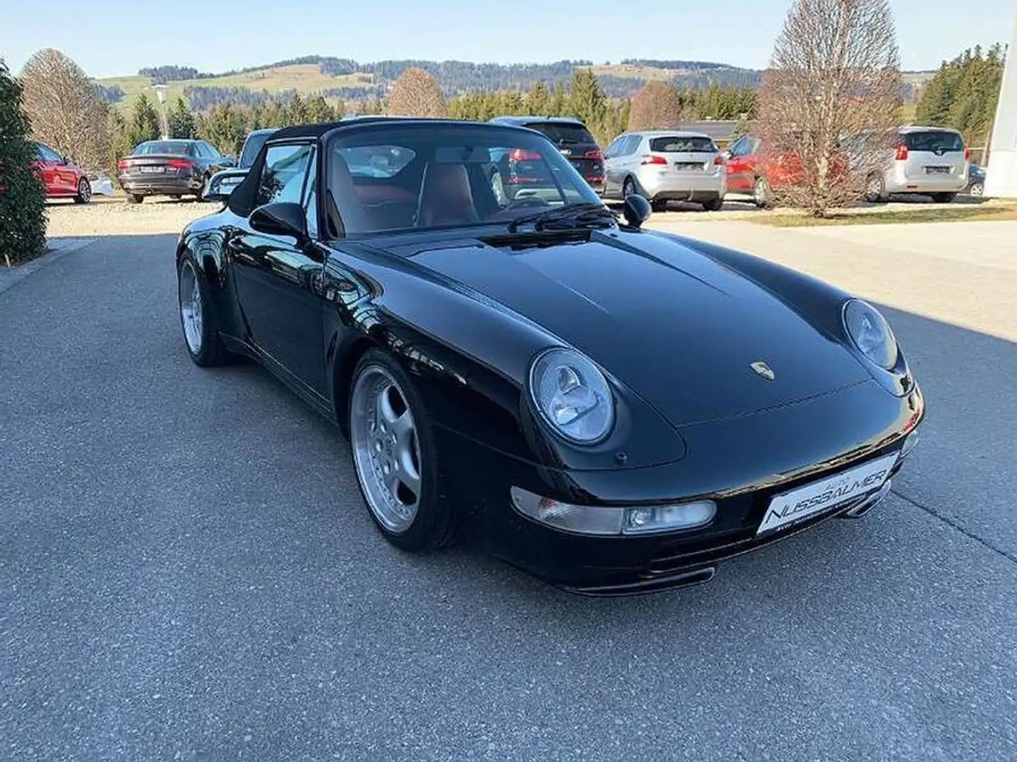 Porsche 911 993 Carrera Cabrio Tiptronic Top Zustand Schwarz - 2