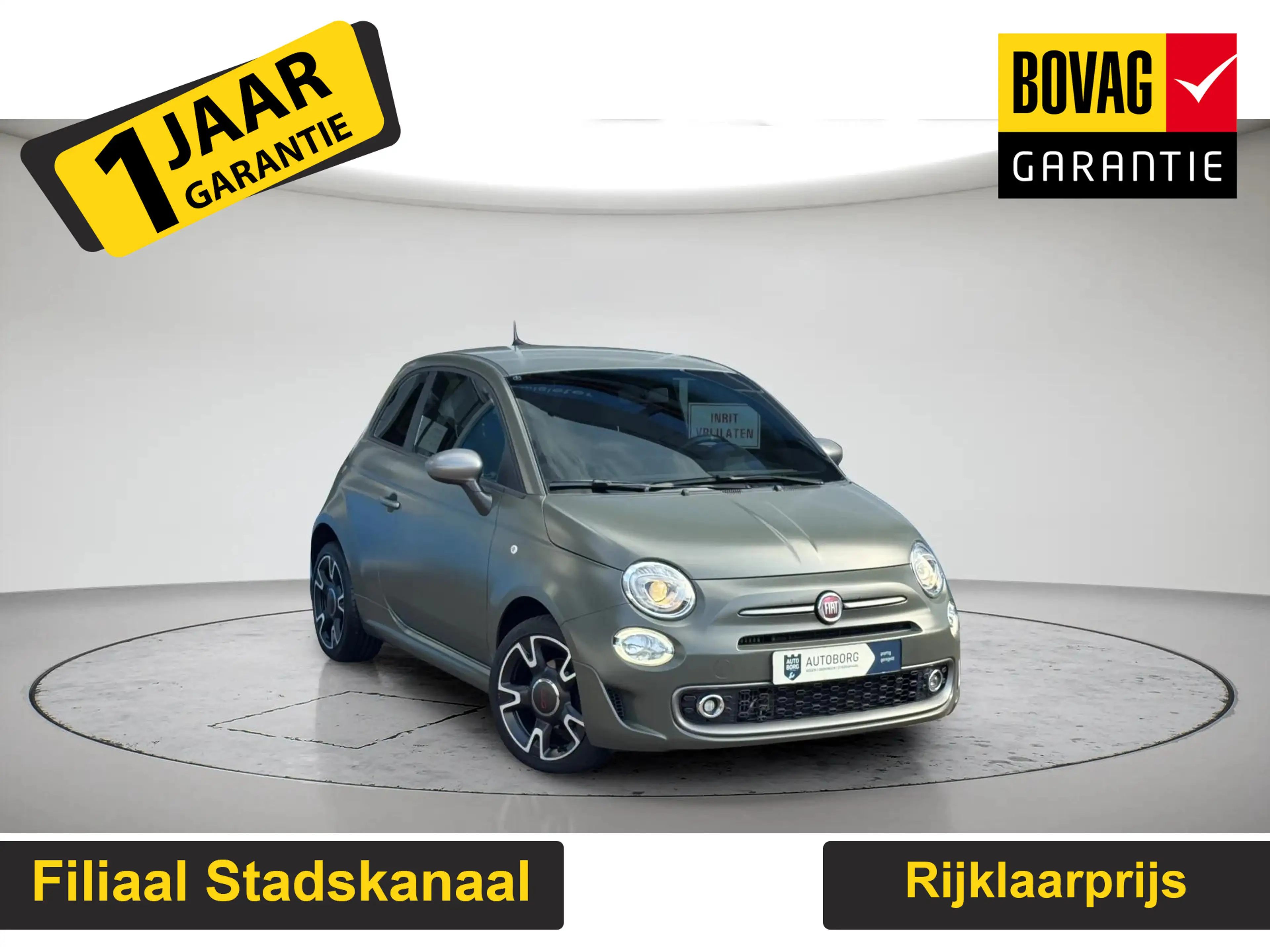 Fiat 500 0.9 TwinAir Turbo Sport Matte Gratis Aflever pakke