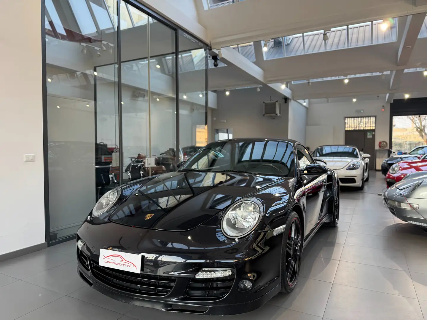 Porsche 997 911 Cabrio 3.6 Turbo I.V.A. ESPOSTA Noir - 1