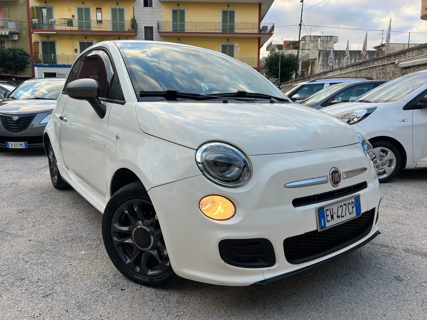 Fiat 500 500 1.2 S 69cv E6 Gpl Weiß - 2