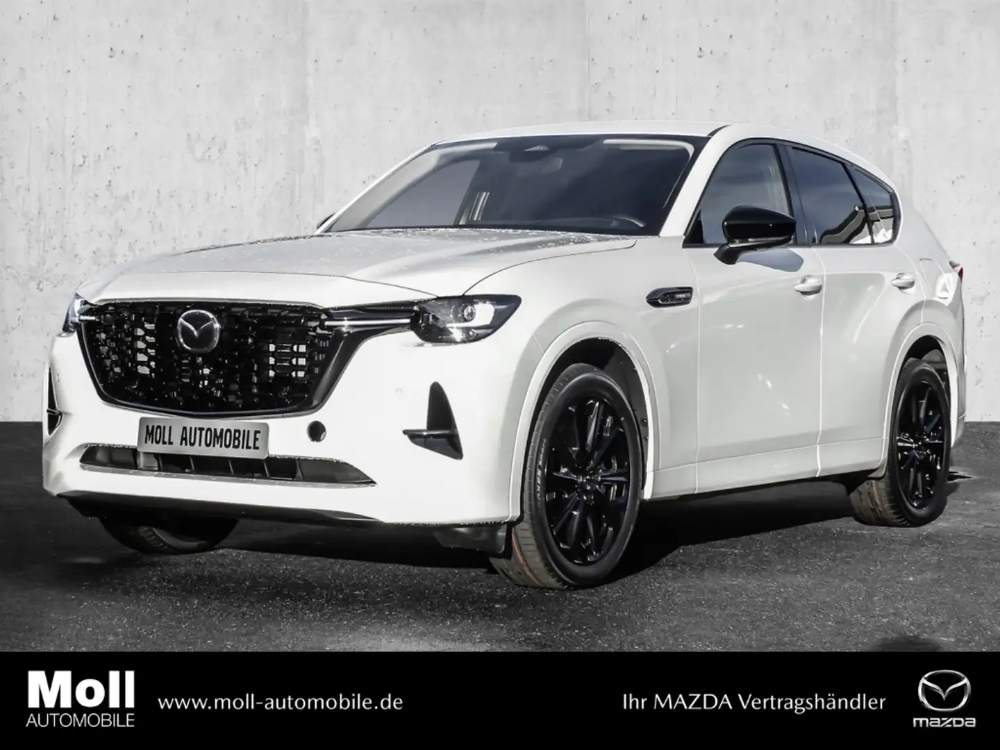 Mazda CX-60 e-SKYACTIV PHEV HOMURA CON-P COM-P LEDER BOSE Blanco - 1