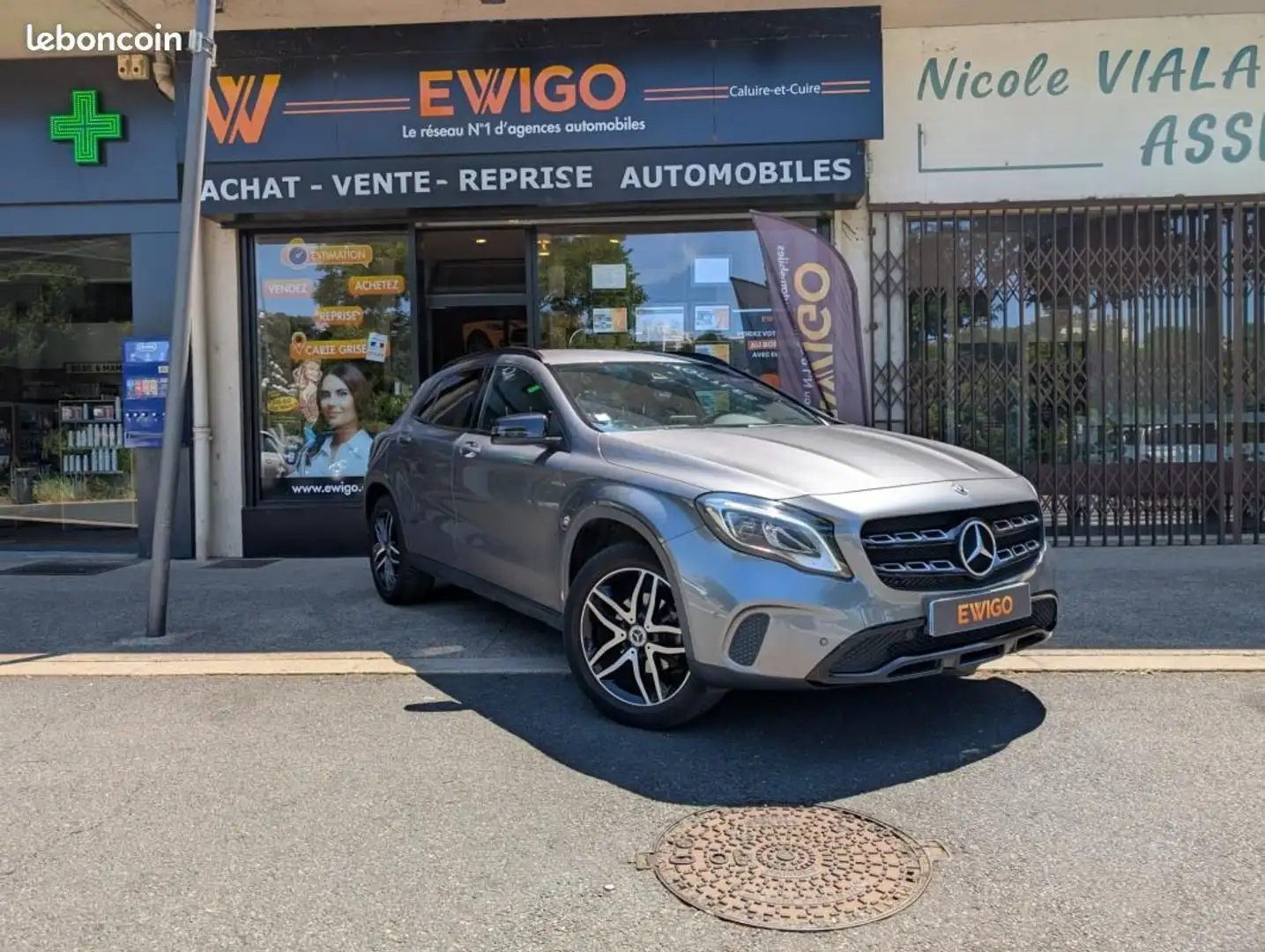 Mercedes-Benz GLA 200 Classe Mercedes 2.2 200 CDI 136 CH BVA FASCINATION Grijs - 1