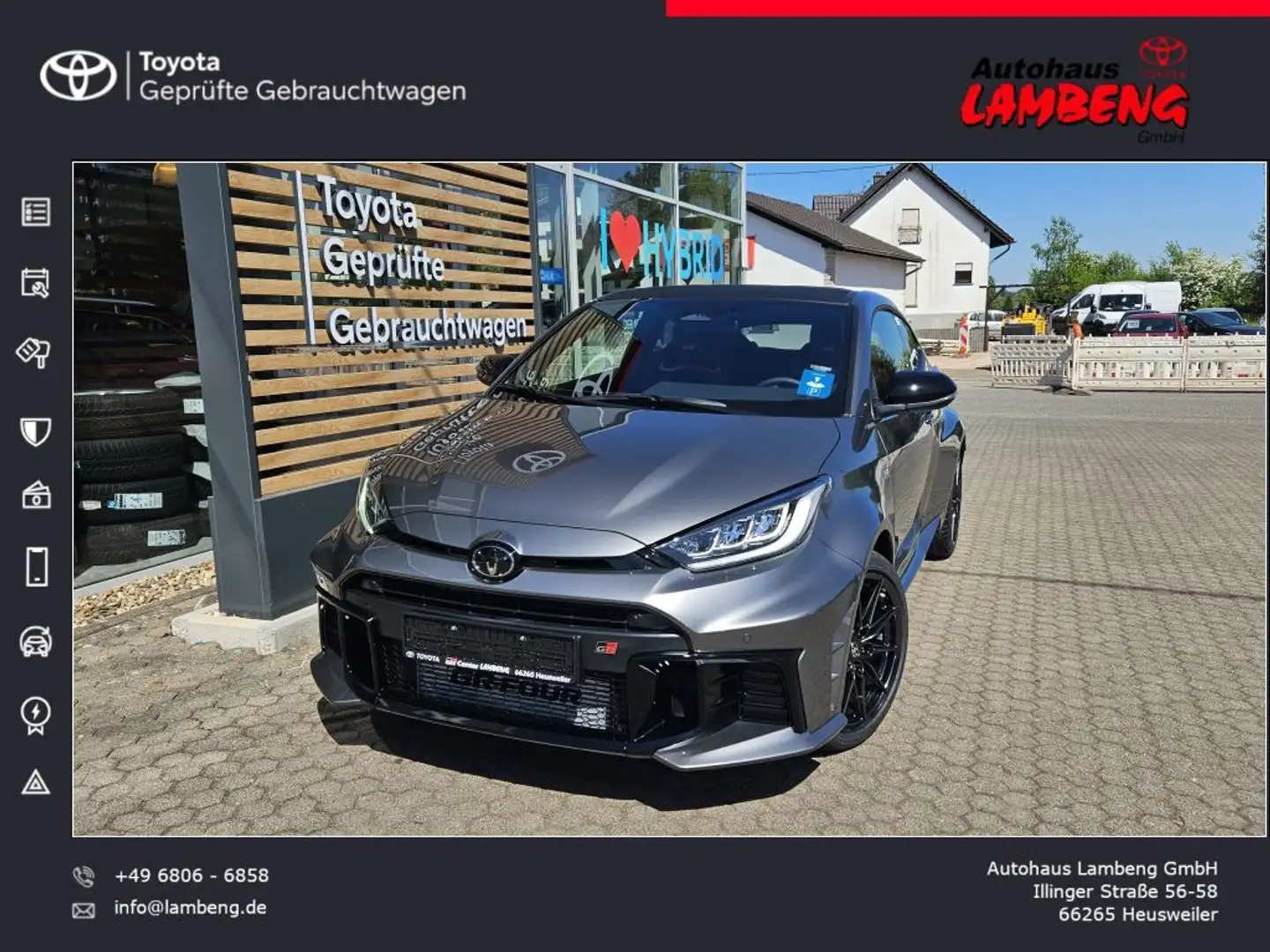 Toyota Yaris GR Yaris High Performance Paket SOFORT VERFÜGBAR * Silber - 1