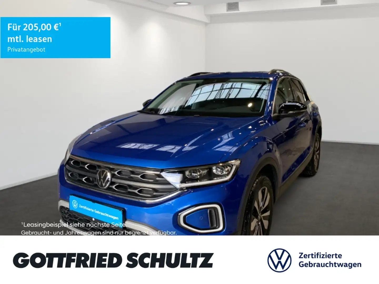 Volkswagen T-Roc GOAL TSI NAVI SITZHEIZUNG EINPARKHILFE LED Bleu - 1