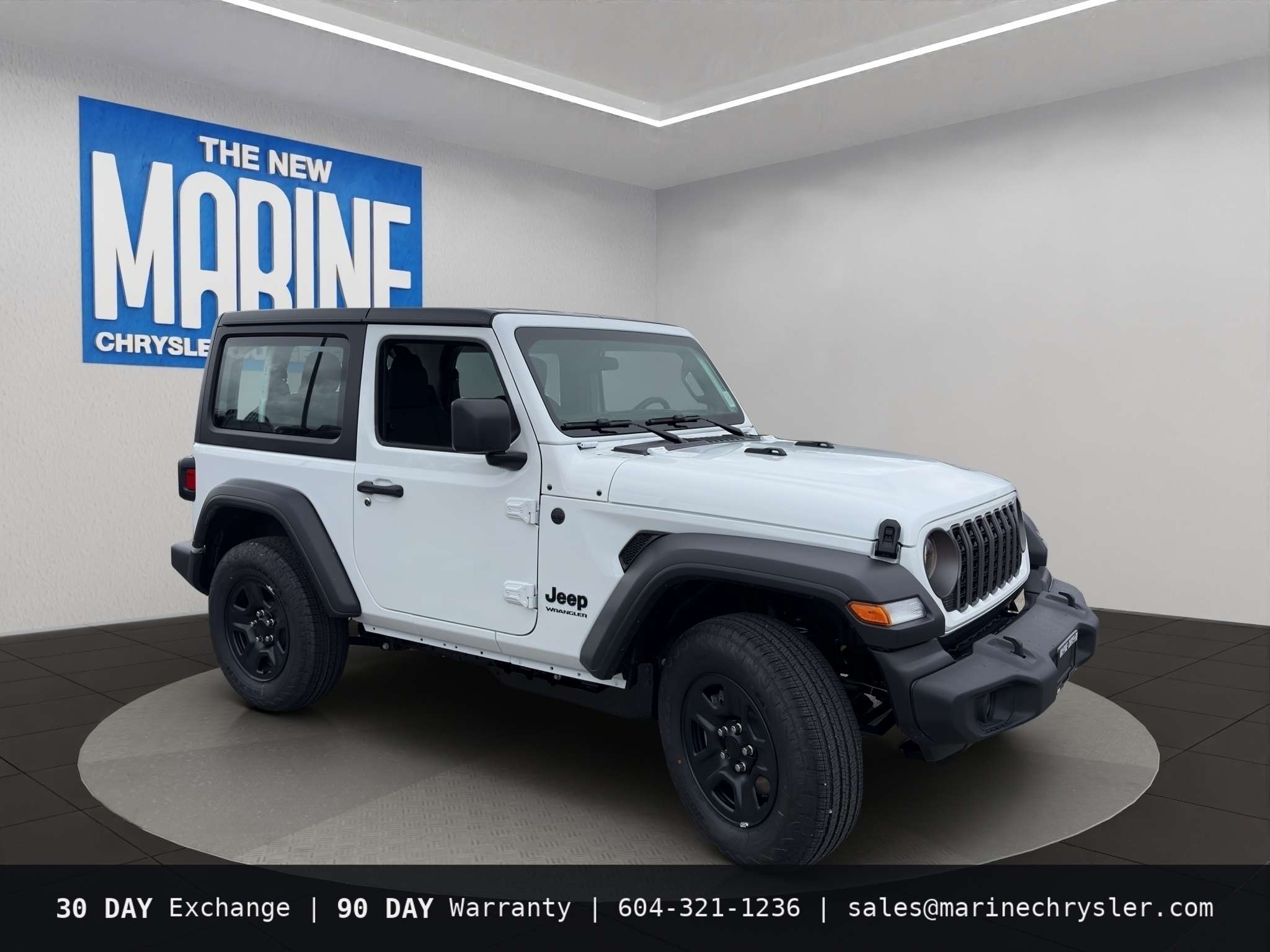 White 2026 Jeep Wrangler SUV / Crossover Four-Wheel Drive 8-Speed Automatic