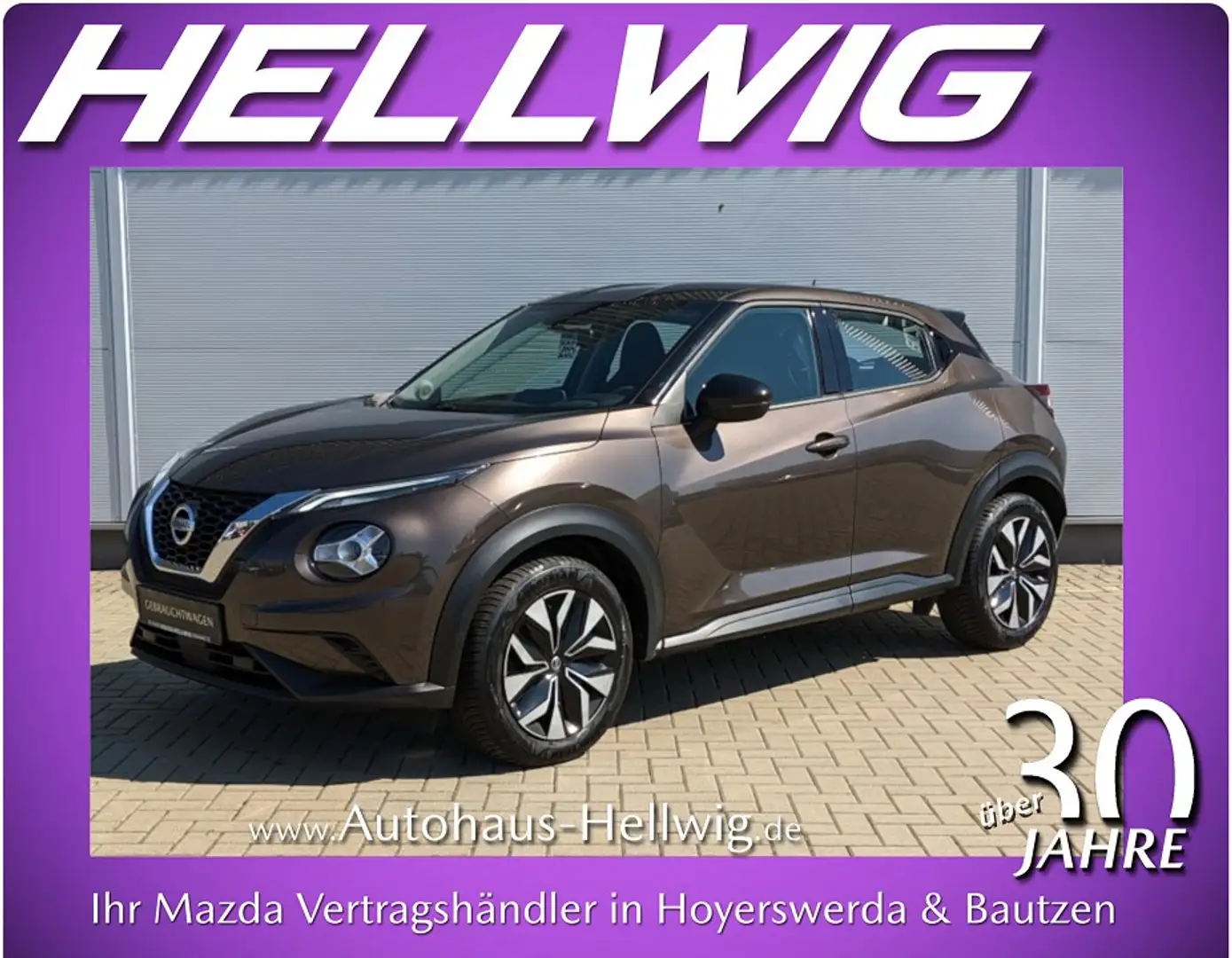 Nissan Juke 1.0l Acenta Kamera Navi Sitzheizung Braun - 1