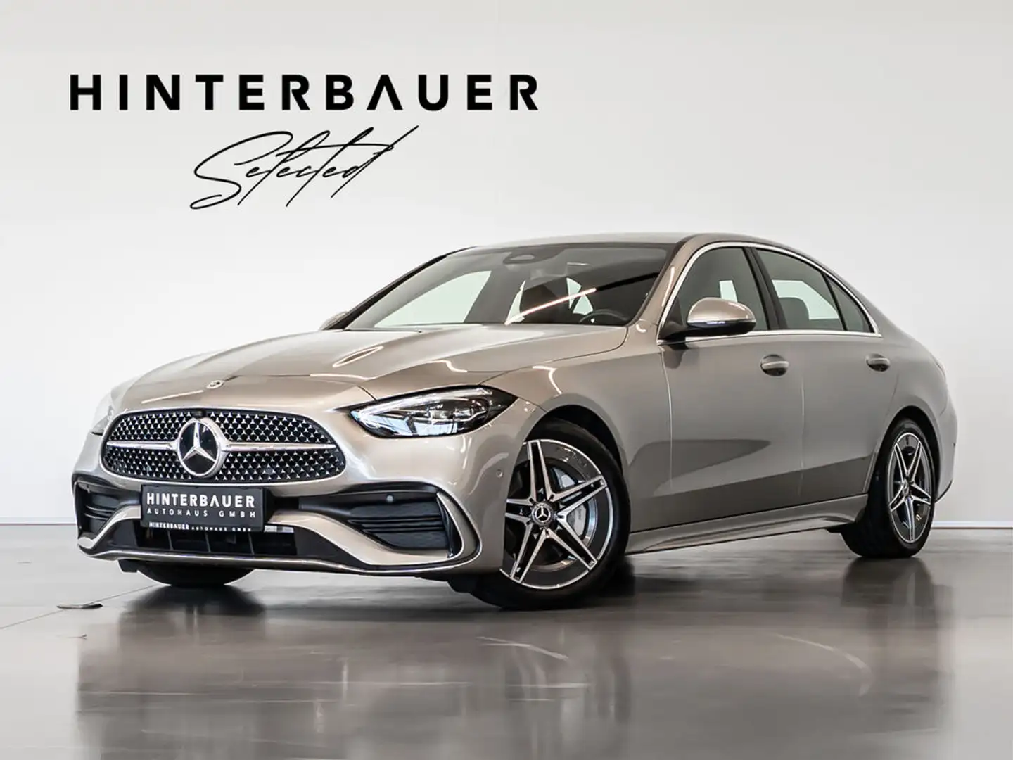 Mercedes-Benz C 300 d Aut. AMG-Sportpaket *AHK*18-ZOLL*LED* Silber - 1