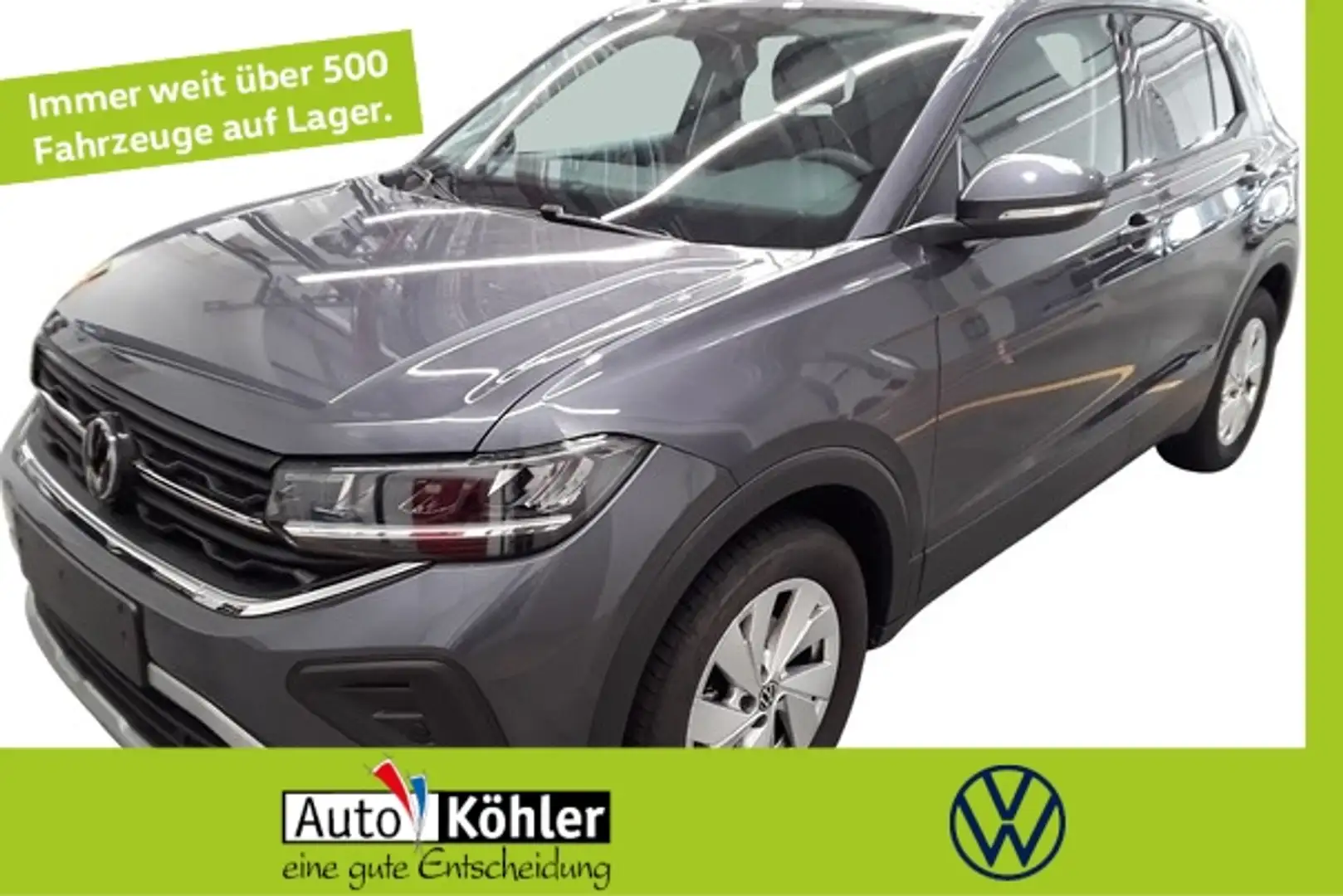 Volkswagen T-Cross Life TSi CarPlay+ACC+LED+Navi+Virt+PDC Grau - 1