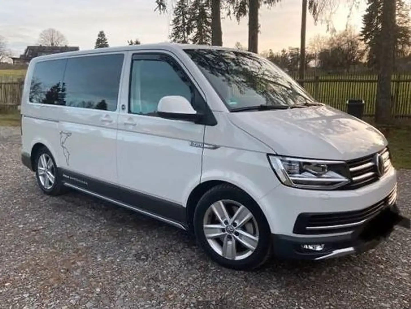 Volkswagen T6 Multivan Transporter T6 TDI BMT Kurz PanAmericana Weiß - 2