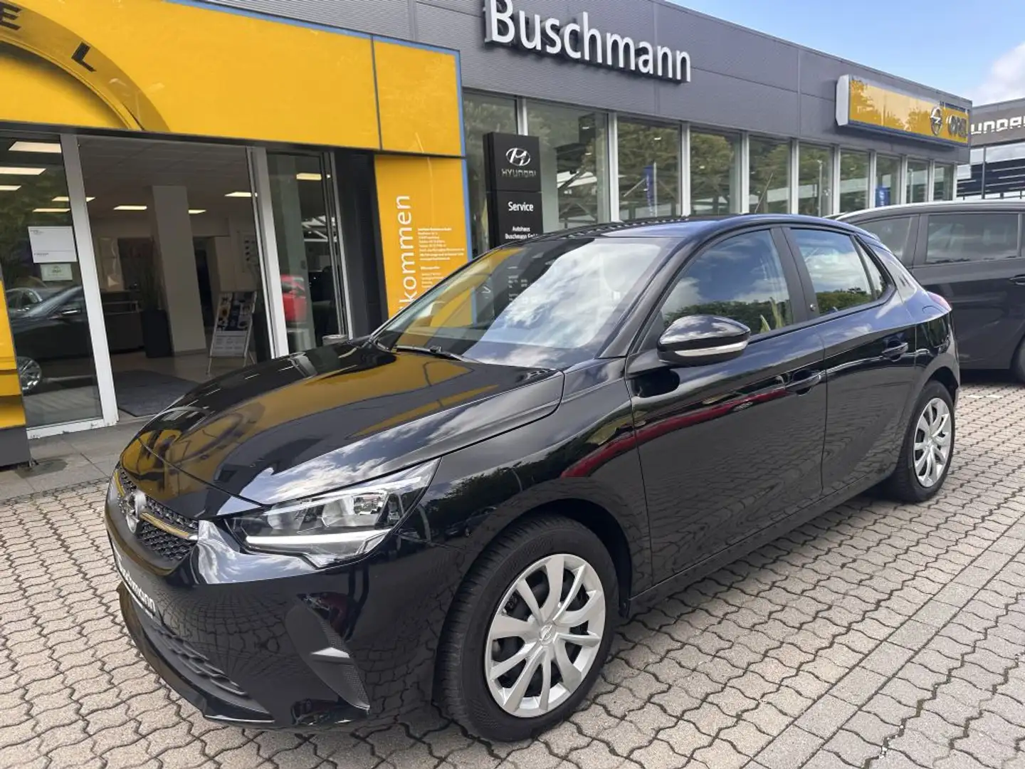Opel Corsa-e Edition +NAVI+ALLWETTER+Rückfahrkamera+ Black - 1
